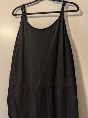 torrid Black Strappy Romper
